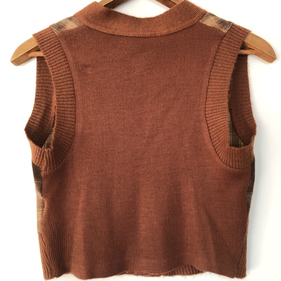 Sadie - Plaid Wool Vest 🧺 - Picture 2 of 11